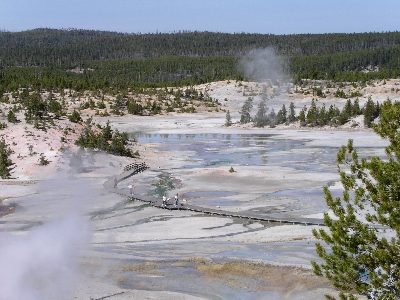 [Panoramic view of Porcelain Springs.]